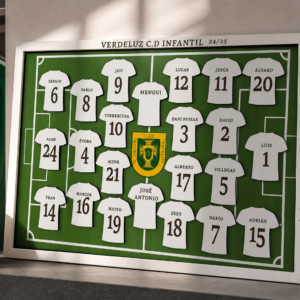 Cuadro Personalizado para Equipos