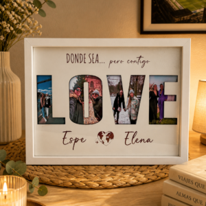 Cuadro LOVE Personalizado