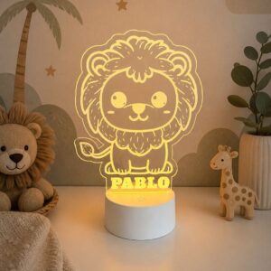Lámpara Infantil Personalizada base pvc