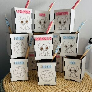Cubiletes con Lápiz Personalizados